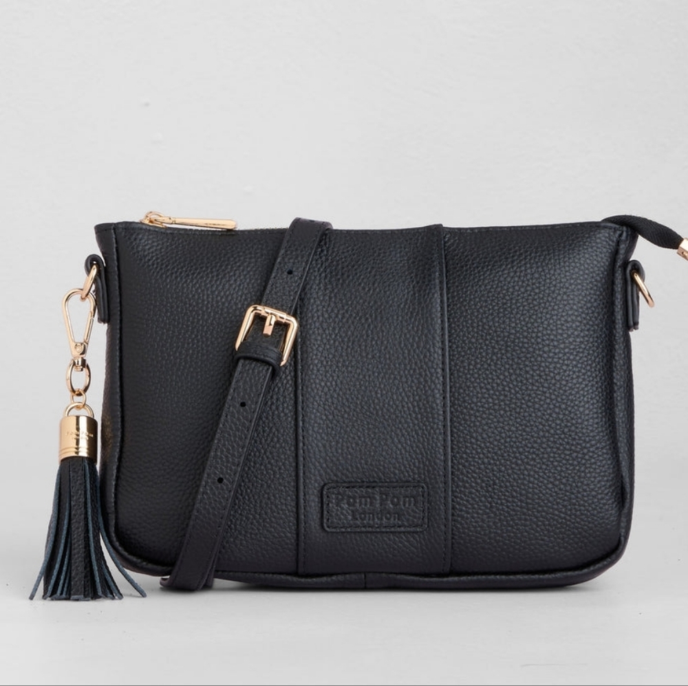 Pom Pom London City Slim Bag Black